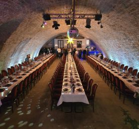 Bauhof West Dresden Firmenweihnachtsfeier in den Kasematten der Dresdner Festung