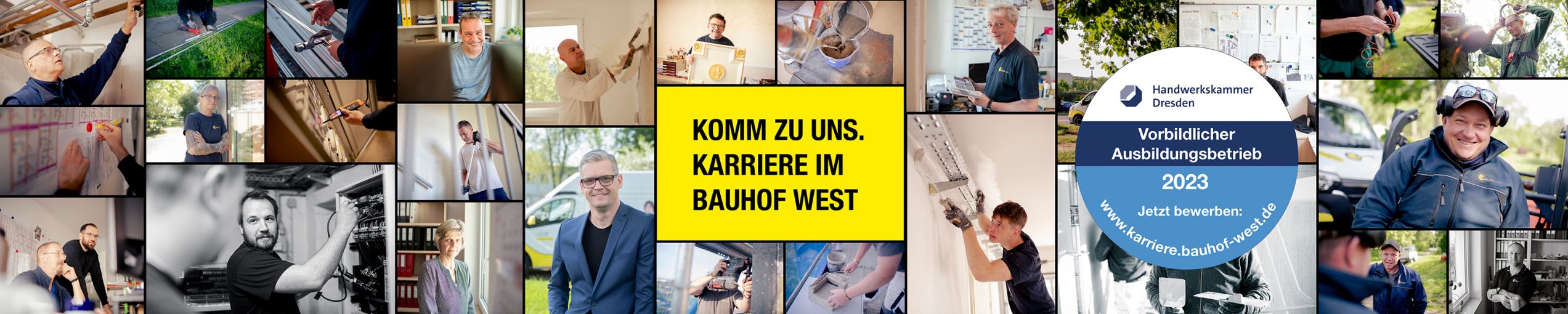 Bauhof West Dresden Ausbildungsplätze Anlagenmechaniker, Elektroniker, Maler, Maurer, Fliesenleger Bauhof West Dresden Ausbildungsplätze Anlagenmechaniker, Elektroniker, Maler, Maurer, Fliesenleger